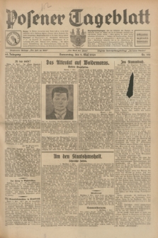 Posener Tageblatt. Jg.68, Nr. 106 (9 Mai 1929) + dod.