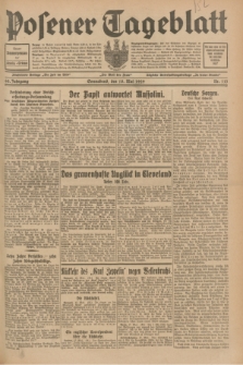 Posener Tageblatt. Jg.68, Nr. 113 (18 Mai 1929) + dod.