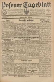 Posener Tageblatt. Jg.68, Nr. 119 (26 Mai 1929) + dod.
