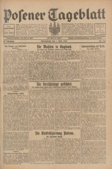 Posener Tageblatt. Jg.68, Nr. 123 (1 Juni 1929) + dod.