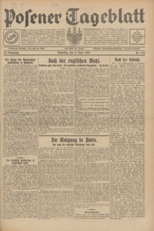Posener Tageblatt. Jg.68, Nr. 125 (4 Juni 1929) + dod.