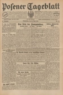 Posener Tageblatt. Jg.68, Nr. 145 (27 Juni 1929) + dod.