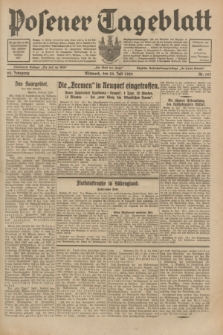 Posener Tageblatt. Jg.68, Nr. 167 (24 Juli 1929) + dod.