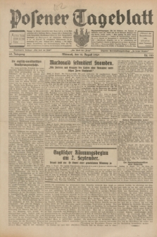 Posener Tageblatt. Jg.68, Nr. 185 (14 August 1929) + dod.