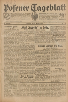 Posener Tageblatt. Jg.68, Nr. 189 (20 August 1929) + dod.