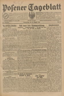 Posener Tageblatt. Jg.68, Nr. 191 (22 August 1929) + dod.