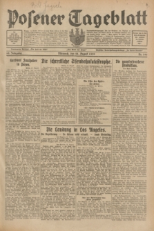 Posener Tageblatt. Jg.68, Nr. 196 (28 August 1929) + dod.