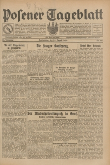 Posener Tageblatt. Jg.68, Nr. 197 (29 August 1929) + dod.