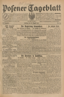 Posener Tageblatt. Jg.68, Nr. 198 (30 August 1929) + dod.