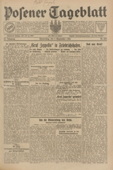 Posener Tageblatt. Jg.68, Nr. 203 (5 September 1929) + dod.