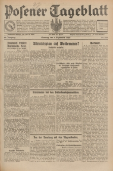 Posener Tageblatt. Jg.68, Nr. 206 (8 September 1929) + dod.