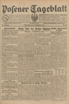 Posener Tageblatt. Jg.68, Nr. 209 (12 September 1929) + dod.
