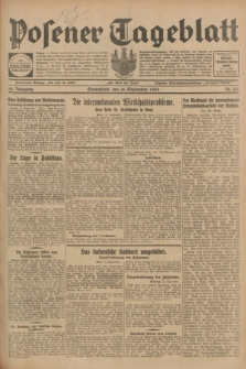 Posener Tageblatt. Jg.68, Nr. 211 (14 September 1929) + dod.