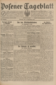 Posener Tageblatt. Jg.68, Nr. 212 (15 September 1929) + dod.