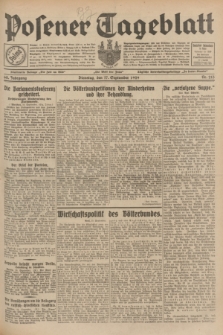 Posener Tageblatt. Jg.68, Nr. 213 (17 September 1929) + dod.
