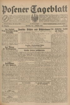 Posener Tageblatt. Jg.68, Nr. 225 (1 Oktober 1929) + dod.