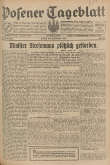 Posener Tageblatt. Jg.68, Nr. 228 (4 Oktober 1929) + dod.