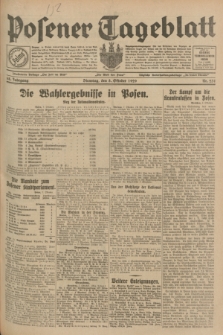 Posener Tageblatt. Jg.68, Nr. 231 (8 Oktober 1929) + dod.