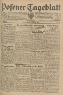 Posener Tageblatt. Jg.68, Nr. 233 (10 Oktober 1929) + dod.
