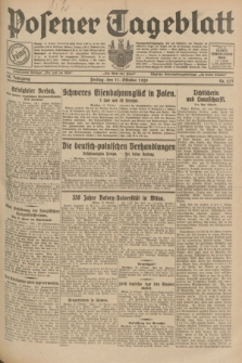 Posener Tageblatt. Jg.68, Nr. 234 (11 Oktober 1929) + dod.