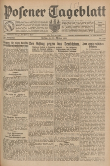 Posener Tageblatt. Jg.68, Nr. 240 (18 Oktober 1929) + dod.
