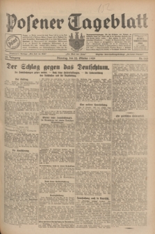 Posener Tageblatt. Jg.68, Nr. 243 (22 Oktober 1929) + dod.