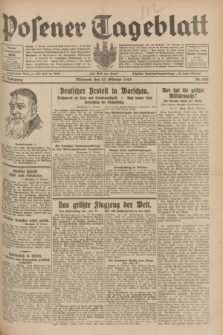 Posener Tageblatt. Jg.68, Nr. 244 (23 Oktober 1929) + dod.