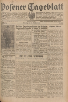 Posener Tageblatt. Jg.68, Nr. 248 (27 Oktober 1929) + dod.