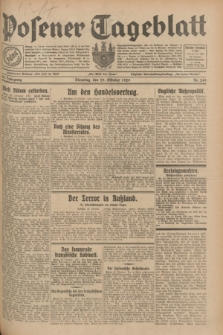 Posener Tageblatt. Jg.68, Nr. 249 (29 Oktober 1929) + dod.