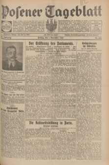 Posener Tageblatt. Jg.68, Nr. 252 (1 November 1929) + dod.