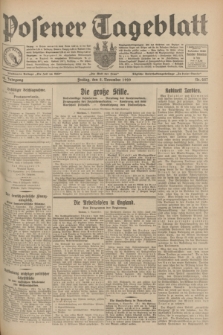 Posener Tageblatt. Jg.68, Nr. 257 (8 November 1929) + dod.