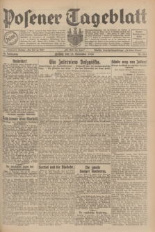 Posener Tageblatt. Jg.68, Nr. 263 (15 November 1929) + dod.