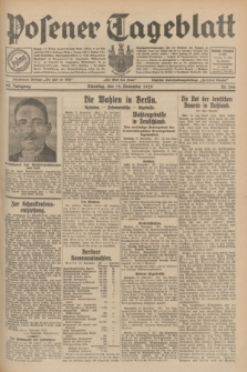 Posener Tageblatt. Jg.68, Nr. 266 (19 November 1929) + dod.