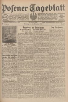 Posener Tageblatt. Jg.68, Nr. 271 (24 November 1929) + dod.