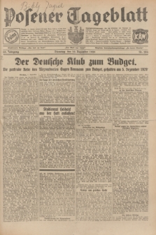 Posener Tageblatt. Jg.68, Nr 284 (5 Dezember 1929) + dod.