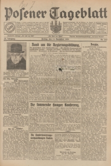 Posener Tageblatt. Jg.68, Nr. 287 (13 Dezember 1929) + dod.