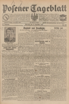 Posener Tageblatt. Jg.68, Nr. 289 (15 Dezember 1929) + dod.
