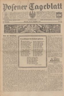 Posener Tageblatt. Jg.68, Nr. 297 (25 Dezember 1929) + dod.