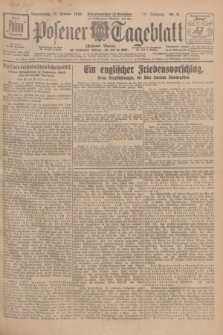 Posener Tageblatt (Posener Warte). Jg.67, Nr. 9 (12 Januar 1928) + dod.