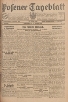 Posener Tageblatt. Jg.67, Nr. 246 (25 Oktober 1928) + dod.