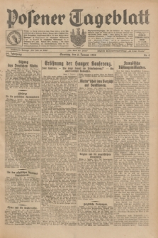Posener Tageblatt. Jg.69, Nr. 4 (5 Januar 1930) + dod.