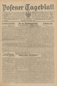 Posener Tageblatt. Jg.69, Nr. 10 (14 Januar 1930) + dod.