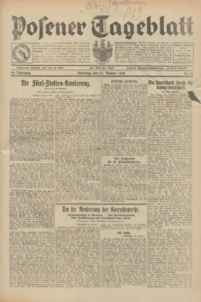 Posener Tageblatt. Jg.69, Nr. 16 (21 Januar 1930) + dod.
