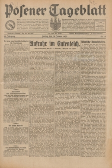 Posener Tageblatt. Jg.69, Nr. 19 (24 Januar 1930) + dod.