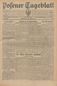 Posener Tageblatt. Jg.69, Nr. 20 (25 Januar 1930) + dod.