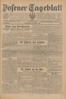 Posener Tageblatt. Jg.69, Nr. 22 ( 28 Januar 1930) + dod.