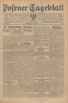 Posener Tageblatt. Jg.69, Nr 29 (5 februar 1930) + dod.