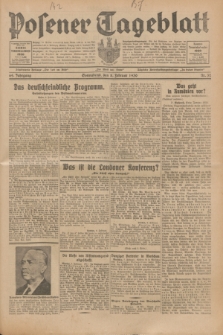 Posener Tageblatt. Jg.69, Nr. 32 (8 Februar 1930) + dod.