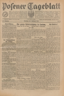 Posener Tageblatt. Jg.69, Nr. 33 (9 Februar 1930) + dod.