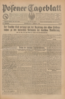 Posener Tageblatt. Jg.69, Nr. 34 (11 Februar 1930) + dod.
